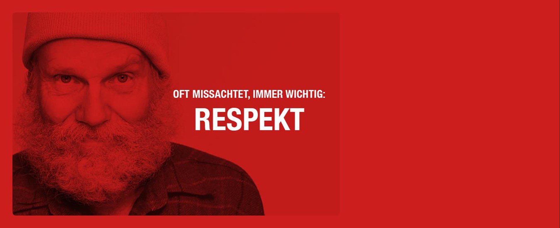 Oft missachtet, immer wichtig: RESPEKT