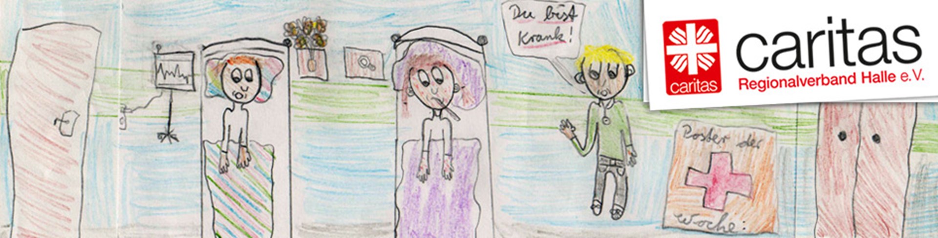 Kinderzeichnung Krankenhaus