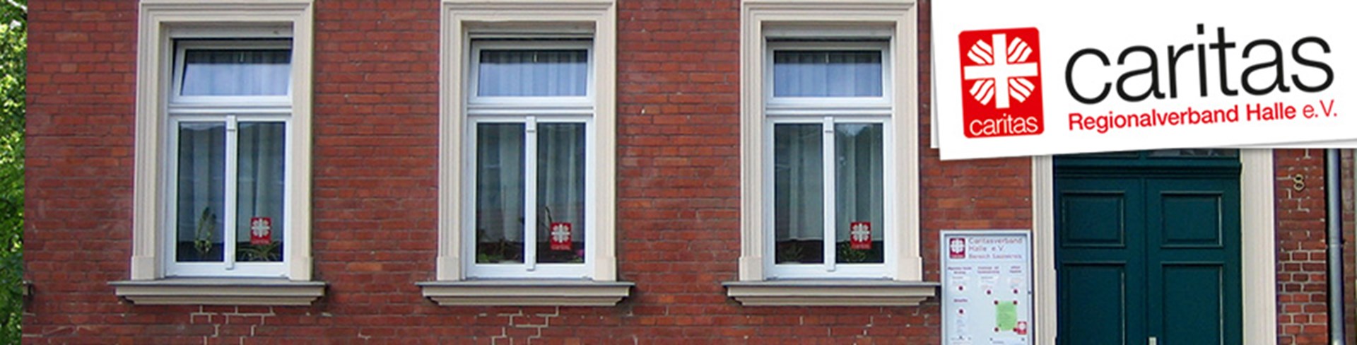 Das Domizil der Caritas in der Hoffischerei